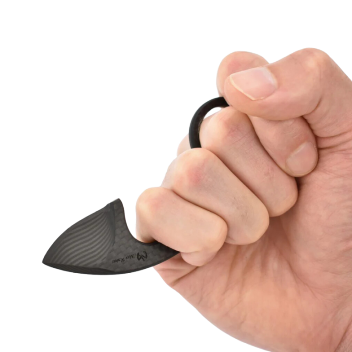 Max Knives MKBBKS — Karambit tout fibre de carbone de 104 mm, 11 g — vue 4