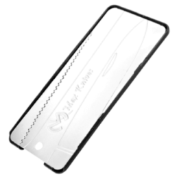 Max Knives MKCM — Stainless steel survival card, black border