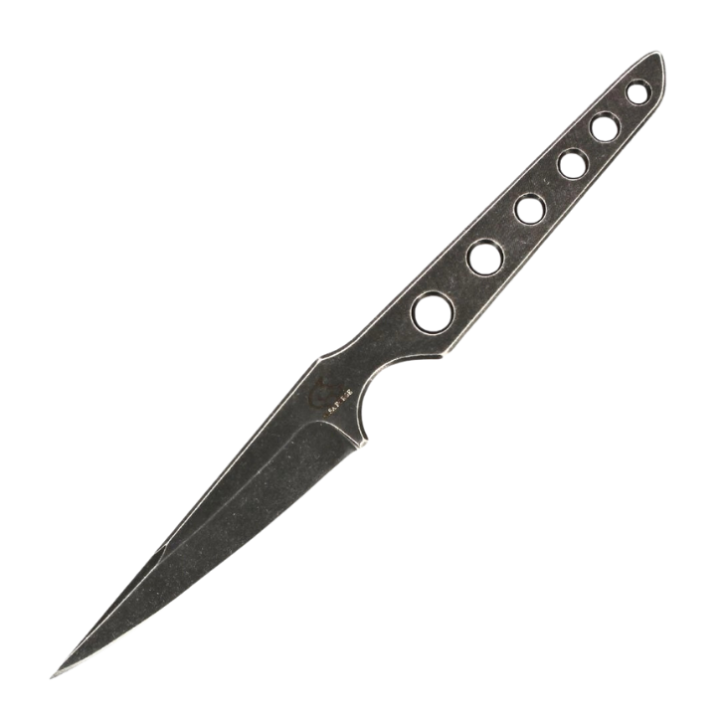 Max Knives × Elsa Forge MKE3 — Stylet acier 440C, étui kydex de cou