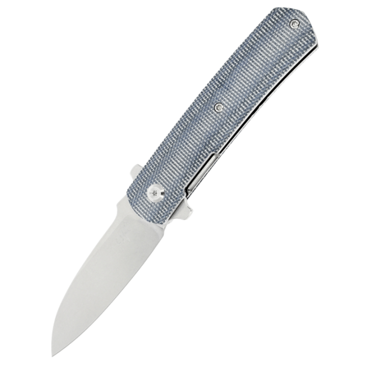 Max Knives MKES1BL — Ulys by Stéphane Espi, CPM-20CV, blue micarta
