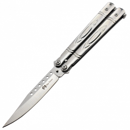 Couteau Papillon Maxknives P55S avec Lame en Acier 3CR13 - Finition Si