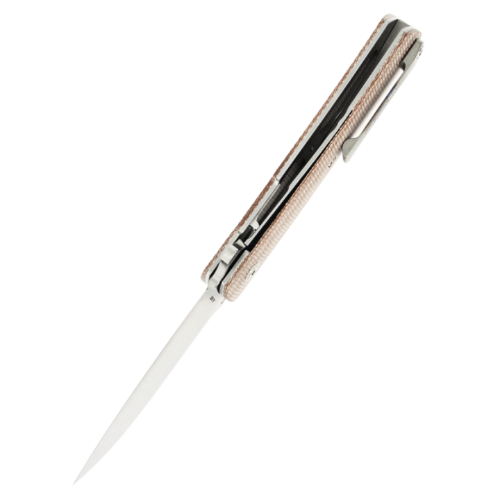 Max Knives MKES1M — Ulys de Stéphane Espi, CPM-20CV et micarta marron — vue 3