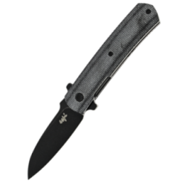Max Knives MKES1N — Ulys de Stéphane Espi, CPM-20CV, micarta et lame noirs