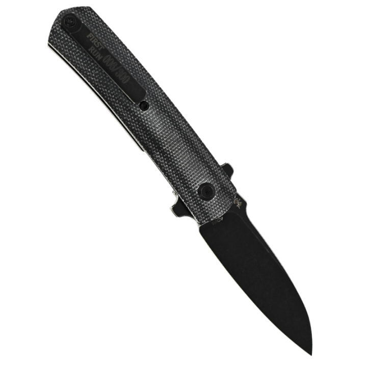Max Knives MKES1N — Ulys by Stéphane Espi, CPM-20CV, all black — view 2