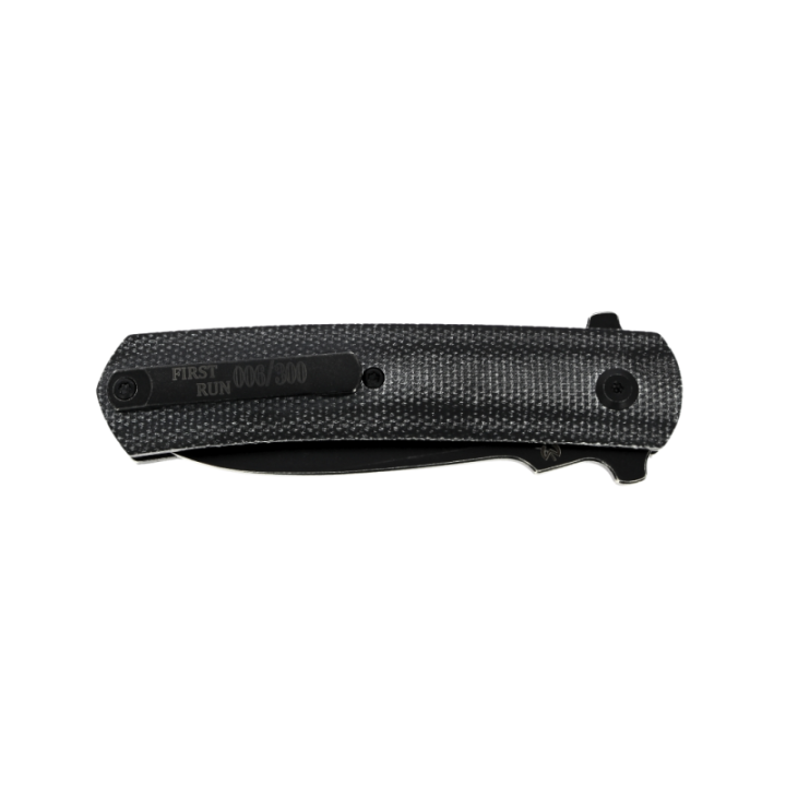 Max Knives MKES1N — Ulys by Stéphane Espi, CPM-20CV, all black — view 4