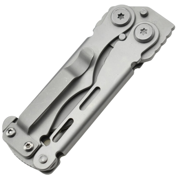 Max Knives DS1 — Mini couteau papillon 440C signé Alain Descy — vue 3