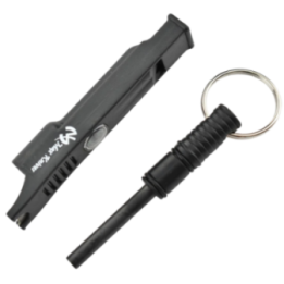 Max Knives MKFSP — Allume-feu magnésium 24 g, boussole et sifflet