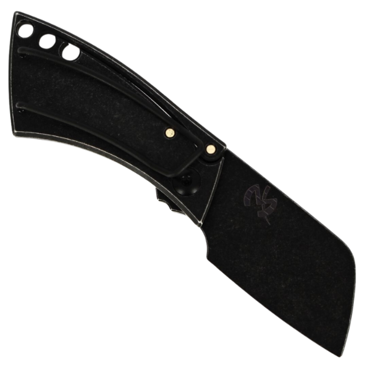 Max Knives MKH01B — μSepia black Torpen one-piece N690 keychain knife — view 4