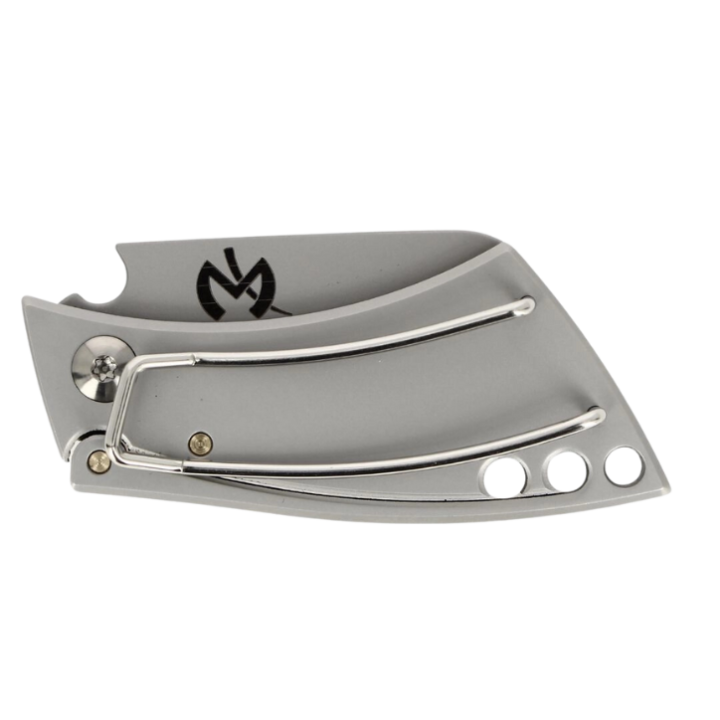Max Knives MKH01S — μSepia silver Torpen one-piece N690 pocket knife — view 3