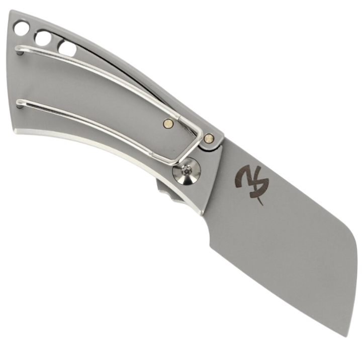Max Knives MKH01S — μSepia silver Torpen one-piece N690 pocket knife — view 4