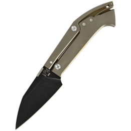 Max Knives MKH02B — Warthog Torpen folder, anodised titanium, N690
