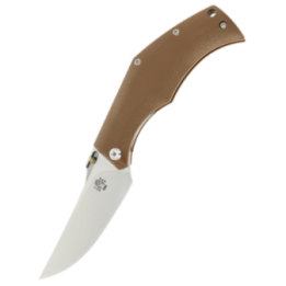 Max Knives MKH03M — Persistent Torpen folder, brown G10 and N690