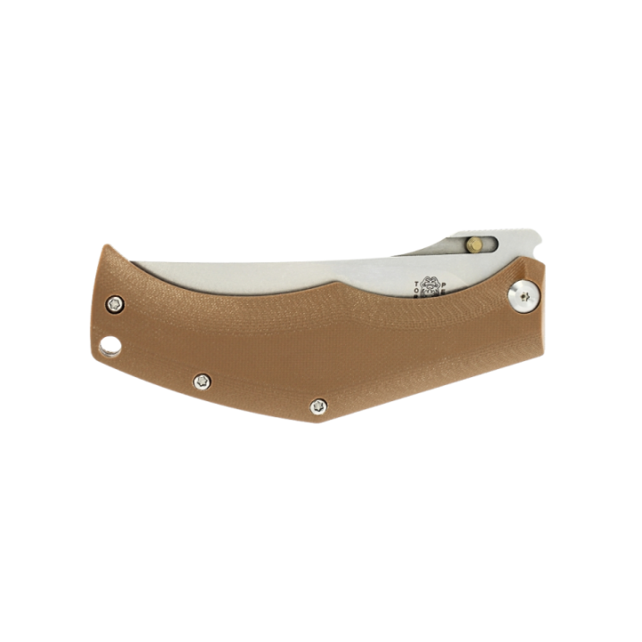 Max Knives MKH03M — Persistent Torpen folder, brown G10 and N690 — view 5
