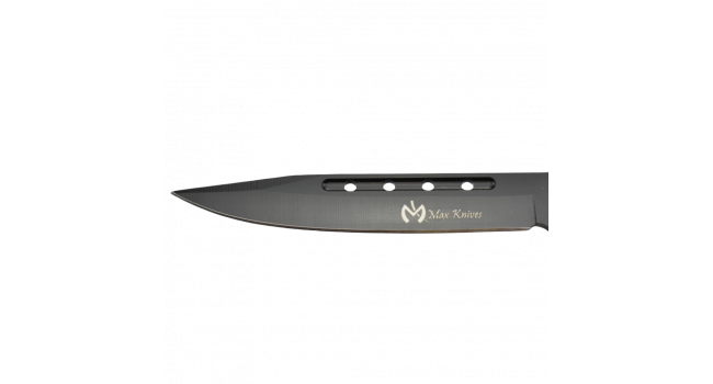 MAXKNIVES - P47 - Couteau papillon lame acier 3CR13 manche aluminium anodise vert