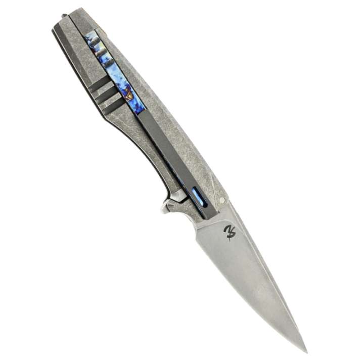 Max Knives MKH04 IKE anodised — integral titanium folder, 20 of 120 — view 2
