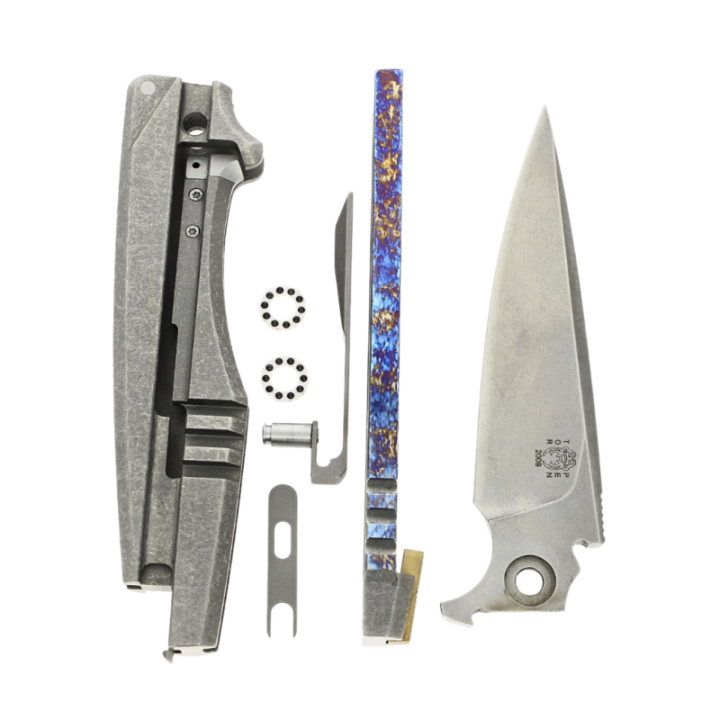 Max Knives MKH04 IKE anodised — integral titanium folder, 20 of 120 — view 5