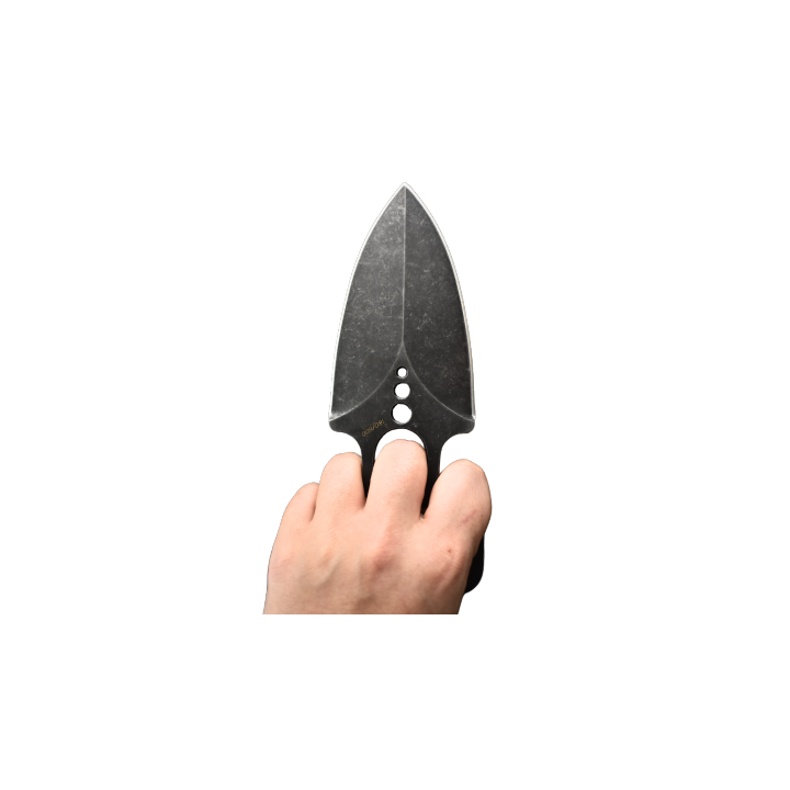 Max Knives MKLZ01 — Devil's Tongue, 74 mm wide 440C push dagger — view 4