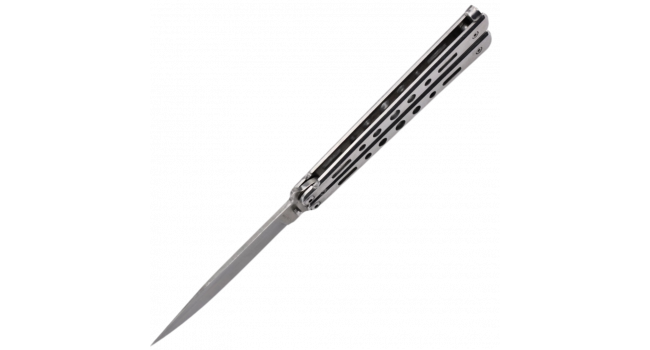 MAXKNIVES - P39S - Couteau papillon en acier inoxydable