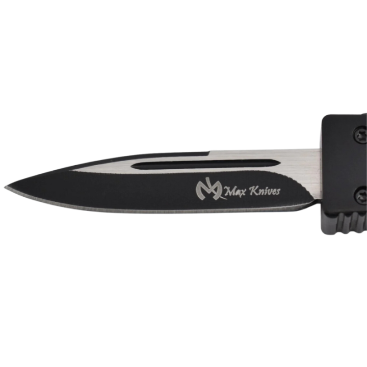 Max Knives MKO30 — Compact OTF Automatic Knife, Anodized Aluminium Handle — view 3
