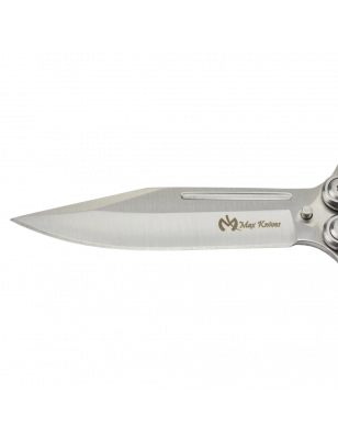 MAXKNIVES - P35S - Couteau papillon en acier inoxydable