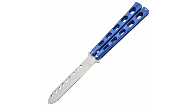 MAXKNIVES - P33B - Couteau papillon d'entrainement sans tranchant