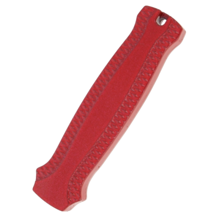 Max Knives MKO31DER — OTF Automatic Knife, Double-Edged Blade, Red Anodized Aluminium — view 5