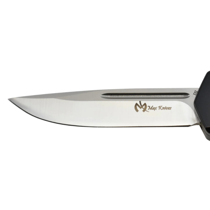 Max Knives MKO35ST — OTF double action automatic, D2 drop point blade — view 3