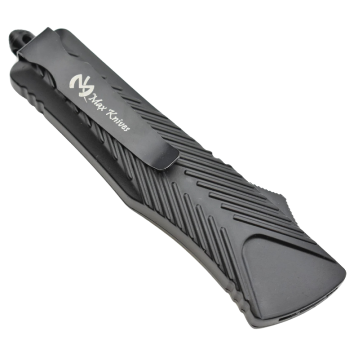 Max Knives MKO37 — Couteau automatique double action, lame double tranchant — vue 4