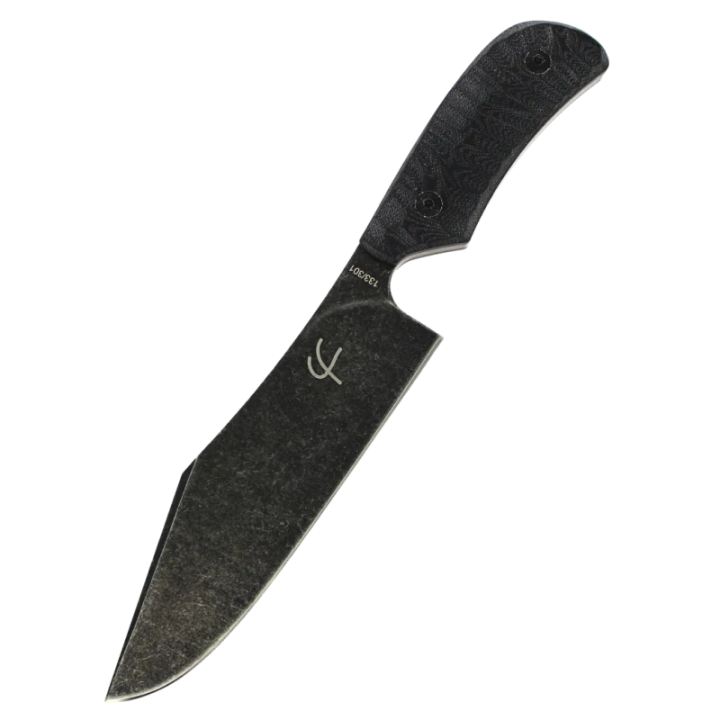 Max Knives FP1801-133 — 440C stone wash Bowie, numbered piece No. 133