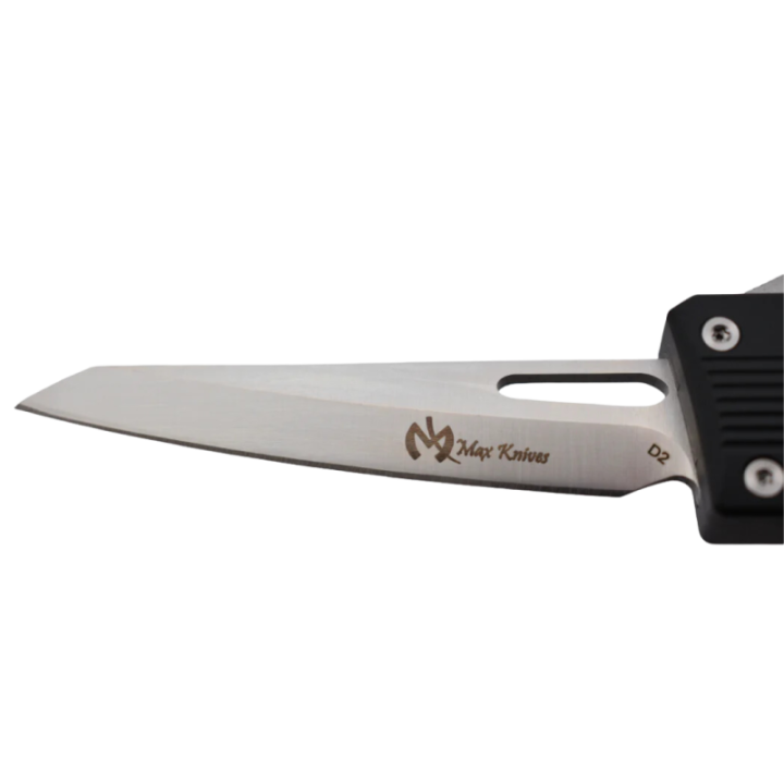 Max Knives MKO47T — Couteau automatique, lame D2 wharncliffe 70 mm — vue 2