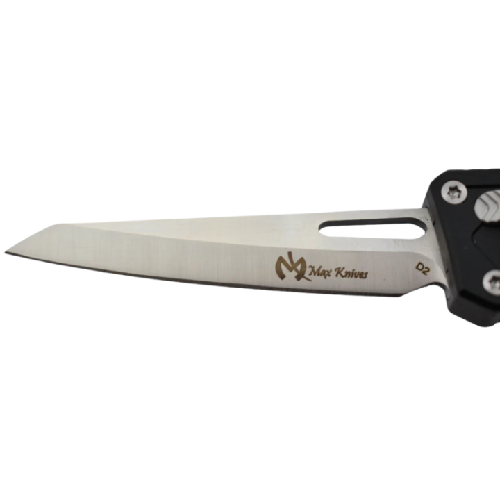 Max Knives MKO48T — Automatic knife, 70 mm D2 wharncliffe blade — view 2