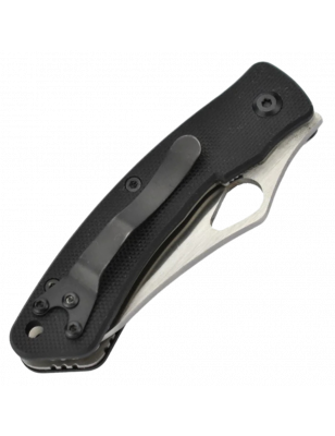 Couteau MK111 - Lame Acier 440C - Manche G10 Noir - Liner-Lock