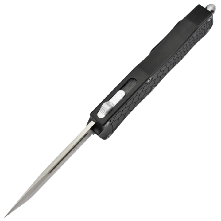 Max Knives MKO7 — Double action automatic knife, 80 mm D2 tanto blade — view 2