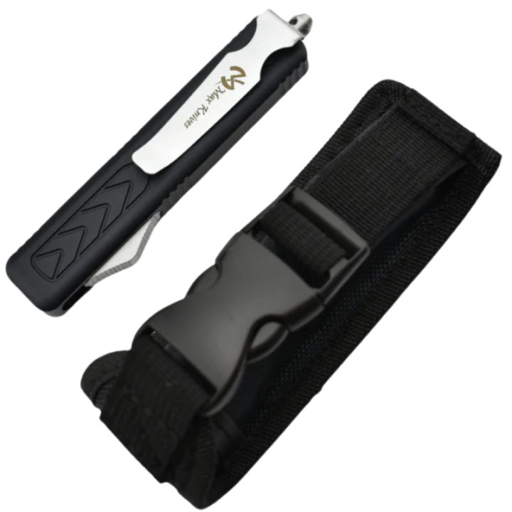 Max Knives MKO8 — Couteau automatique, lame D2 drop point de 88 mm — vue 3