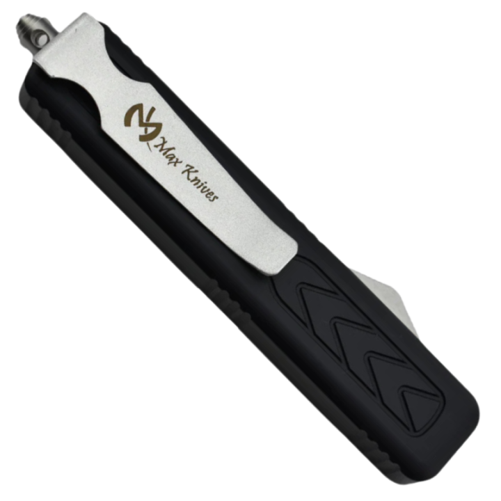 Max Knives MKO8DT — Automatique, lame D2 double tranchant de 88 mm — vue 3