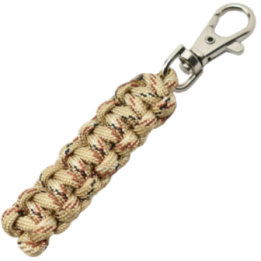 Max Knives MKPCBM — Porte-clés paracorde beige et marron, 65 mm, 11 g